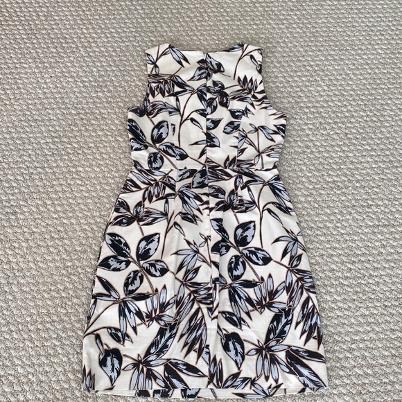 J. CREW Floral Woven Cotton Lined Dress - Picture 5 of 8